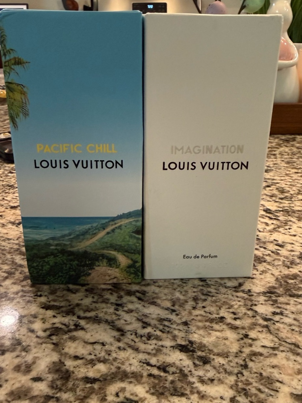 Bundle of Louis Vuitton Imagination and Pacific Chill cologne